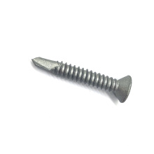 Countersunk head square hole tail-cutting stainless steel 304 316 SCM410 solar composite bimetal screw